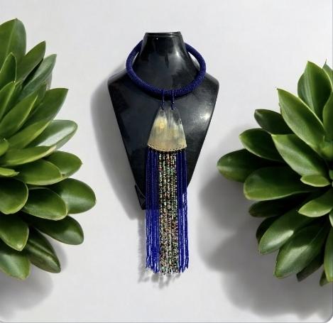 Bead and Shell Necklace