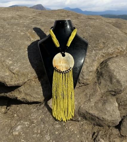 Bead and Shell Necklace